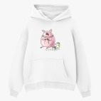 Толстовка худи оверсайз