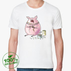 Мужская футболка органик