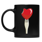 Кружка цветная UV-DTF