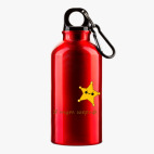 Металлическая бутылка 400 мл UV-DTF