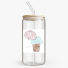 Банка с бамбуковой крышкой