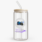 Банка с бамбуковой крышкой