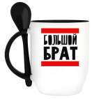 Кружка с ложкой
