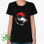 Женская футболка органик