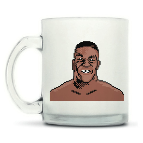 Кружка матовая с принтом майк тайсон