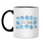 Кружка двухцветная