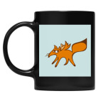 Кружка цветная UV-DTF