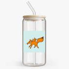 Банка с бамбуковой крышкой