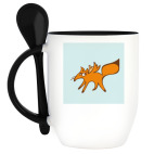 Кружка с ложкой