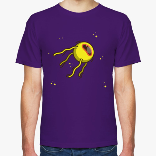 Футболка с принтом Мой любимый спутник | Satellite