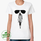 Женская футболка органик