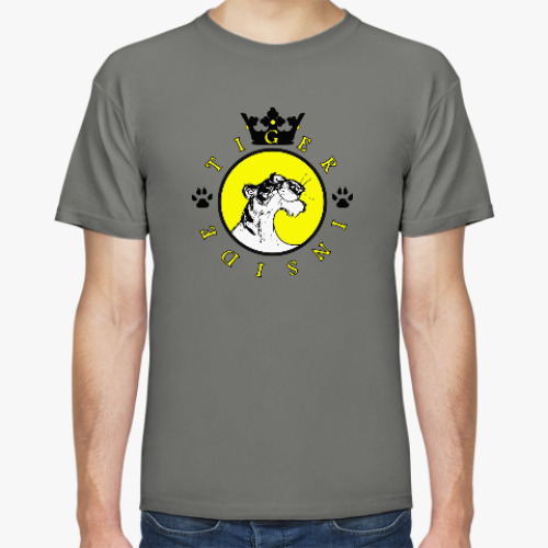 Футболка с принтом ТИГР ВНУТРИ!