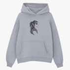 Толстовка худи оверсайз