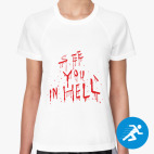 Женская спортивная футболка