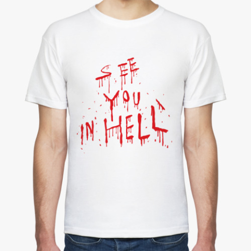 Футболка с принтом In Hell
