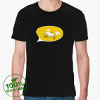 Мужская футболка органик