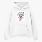 Толстовка худи оверсайз