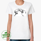 Женская футболка органик