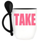 Кружка с ложкой