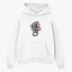 Толстовка худи оверсайз