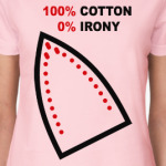 100% хлопок, 0% железа