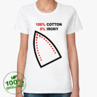 Женская футболка органик