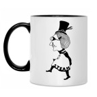 Кружка двухцветная