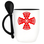 Кружка с ложкой