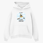 Толстовка худи оверсайз