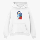 Толстовка худи оверсайз