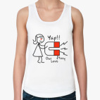 Женская майка