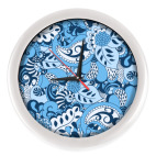 Настенные часы (без цифр) Color doodle