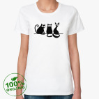 Женская футболка органик