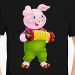 Поросенок с гармошкой