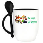 Кружка с ложкой