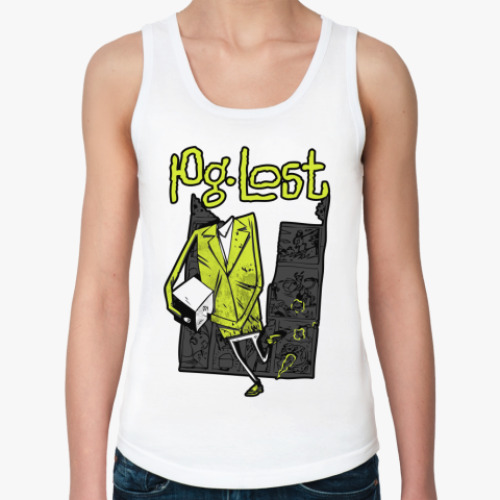 Женская майка с принтом pg.lost