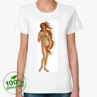 Женская футболка органик