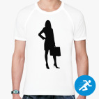 Мужская спортивная футболка