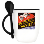 Кружка с ложкой