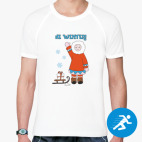 Мужская спортивная футболка