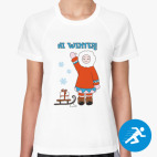 Женская спортивная футболка