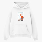 Толстовка худи оверсайз