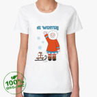 Женская футболка органик