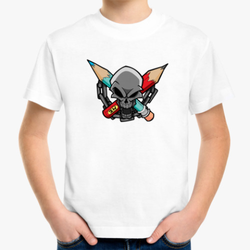 Детская футболка с принтом Детская футболка Coming soon