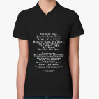 Женская рубашка поло