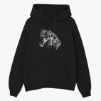 Толстовка худи оверсайз