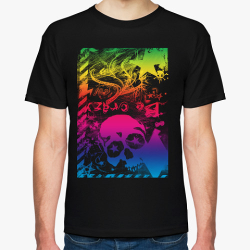 Футболка Be grunge! Гранж. Взрыв цвета.