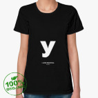 Женская футболка органик