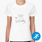 Женская спортивная футболка