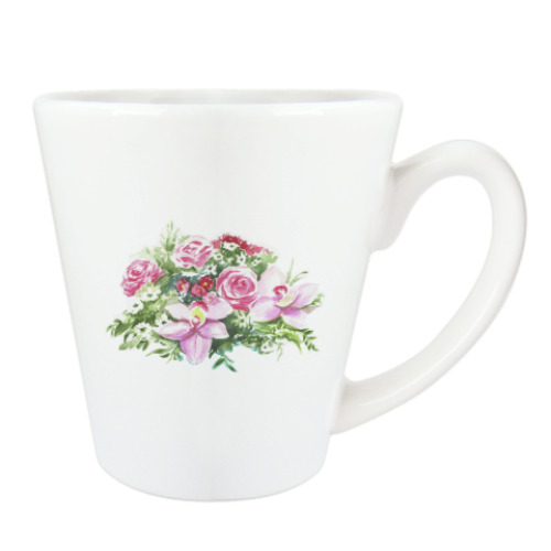 Чашка Латте с принтом Для мамы